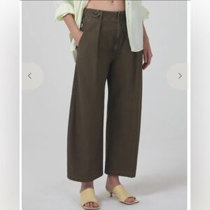 Citizens of Humanity Payton Utility Trouser NWT In Tea Leaf
